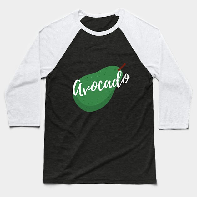 Avocado Baseball T-Shirt by Ignotum